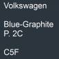 Preview: Volkswagen, Blue-Graphite P. 2C, C5F.